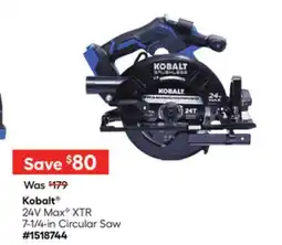 Lowe's 24V MaxC XTR 7-1/4-in Circular Saw offer