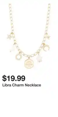 TJ Maxx Libra Charm Necklace offer