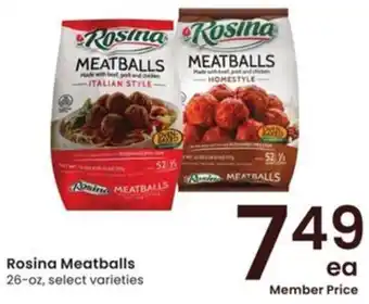Rosina Meatballs