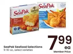 Albertsons SeaPak Seafood Selections offer