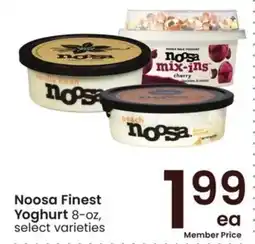 Albertsons Noosa Finest Yoghurt offer