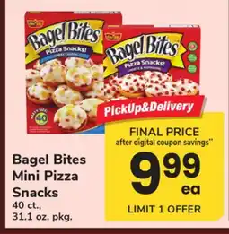 ACME Bagel Bites Mini Pizza Snacks offer