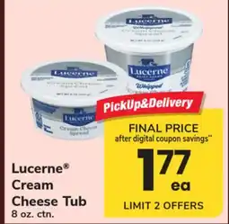 ACME Lucerne Cream Cheese Tub offer