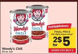 ACME Wendy's Chili offer