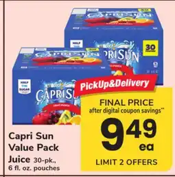 ACME Capri Sun Value Pack Juice offer