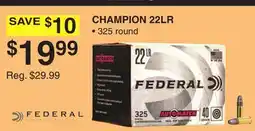 Dunham's Sports FEDERAL CHAMPION 22LR offer