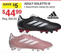 Dunham's Sports ADIDAS ADULT GOLETTO IX offer