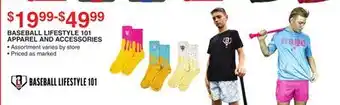Dunham's Sports BASEBALL LIFESTYLE 101 APPAREL AND ACCESSORIES offer