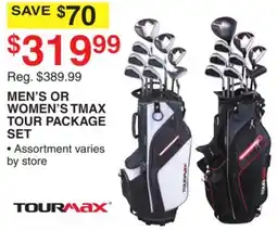 Dunham's Sports MEN'S OR WOMEN'S TMAX TOUR PACKAGE SET offer