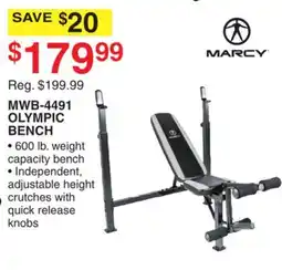 Dunham's Sports OLYMPIC BENCH offer