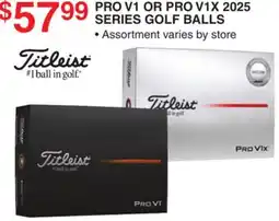 Dunham's Sports PRO V1 OR PRO V1X 2025 SERIES GOLF BALLS offer