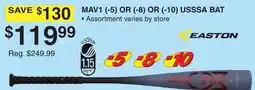 Dunham's Sports EASTON MAV1 (- 5) OR (- 8) OR (- 10) USSSA BAT offer