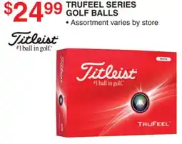 Dunham's Sports TITLEIST TRUFEEL SERIES GOLF BALLS offer