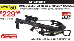 Dunham's Sports BONE COLLECTOR HD 405 CROSSBOW PACKAGE offer