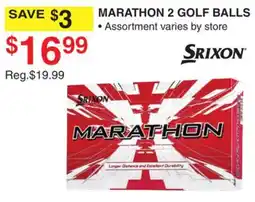 Dunham's Sports SRIXON MARATHON 2 GOLF BALLS offer