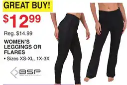 Dunham's Sports BSP WOMEN'S LEGGINGS OR FLARES offer
