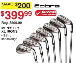 Dunham's Sports MEN'S FLY XL IRONS offer