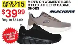 Dunham's Sports SKECHERS MEN'S OR WOMEN'S BOBS B FLEX ATHLETIC CASUAL SHOES offer