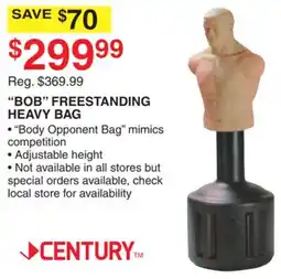 Dunham's Sports BOB FREESTANDING HEAVY BAG offer