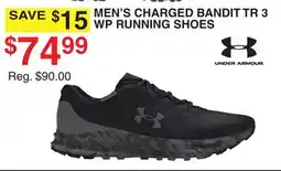 Dunham's Sports UNDER ARMOUR MEN'S CHARGED BANDIT TR 3 WP RUNNING SHOES offer