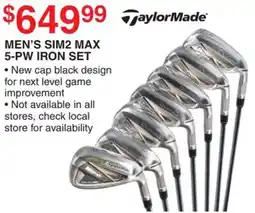 Dunham's Sports MEN'S SIM2 MAX 5-PW IRON SET offer