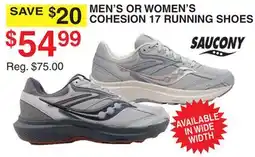 Dunham's Sports MEN'S OR WOMEN'S COHESION 17 RUNNING SHOES offer