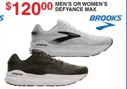 Dunham's Sports BROOKS MEN'S OR WOMEN'S DEFYANCE MAX offer