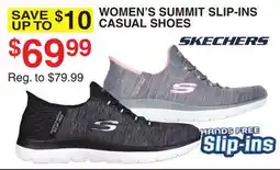 Dunham's Sports SKECHERS WOMEN'S SUMMIT SLIP-INS CASUAL SHOES offer