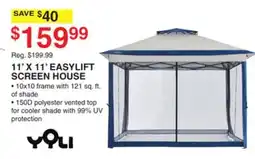 Dunham's Sports 11' X 11' EASYLIFT SCREEN HOUSE offer