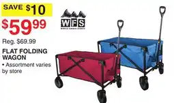 Dunham's Sports WFS FLAT FOLDING WAGON offer