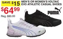 Dunham's Sports PUMA MEN'S OR WOMEN'S VOLTAIC EVO ATHLETIC CASUAL SHOES offer