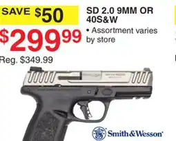 Dunham's Sports SMITH & WESSON SD 2.0 9MM OR 40S & W offer
