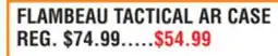 Dunham's Sports FLAMBEAU TACTICAL AR CASE offer