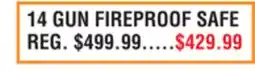 Dunham's Sports SPORT AFIELD 14 GUN FIREPROOF SAFE offer