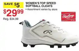 Dunham's Sports WOMEN'S TOP SPEED SOFTBALL CLEATS offer