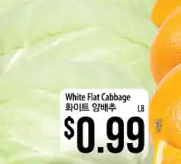 Hmart White Flat Cabbage offer