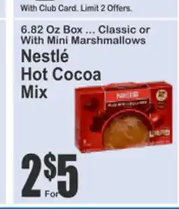 Food Universe Nestlé Hot Cocoa Mix offer