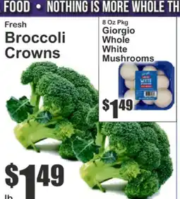 Food Universe Fresh Broccoli Crowns offer