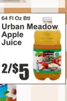 Food Universe Urban Meadow Apple Juice offer