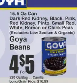 Food Universe Goya Beans offer