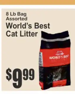 Food Universe 8 Lb Bag Assorted World's Best Cat Litter offer