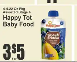 Food Universe Happy Tot Baby Food offer