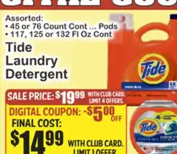 Food Universe Tide Laundry Detergent offer
