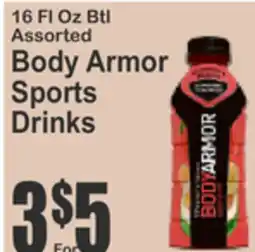 Food Universe Body Armor Sports Drinks offer