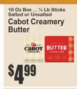 Food Universe Cabot Creamery Butter offer
