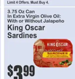 Food Universe King Oscar Sardines offer
