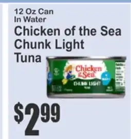 Food Universe Chicken of the Sea Chunk Light Tuna offer