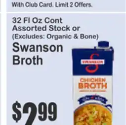 Food Universe Swanson Broth offer