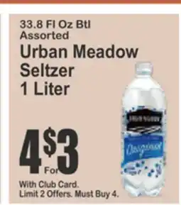 Food Universe Assorted Urban Meadow Seltzer offer