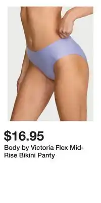 Victoria's Secret Body by Victoria Flex Mid-Rise Bikini Panty offer
